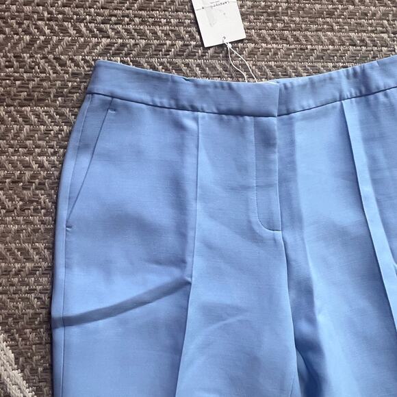 Lafayette 148 New York Gates Wool/Silk Flared Pants Sz 12 womens - Picture 3 of 6